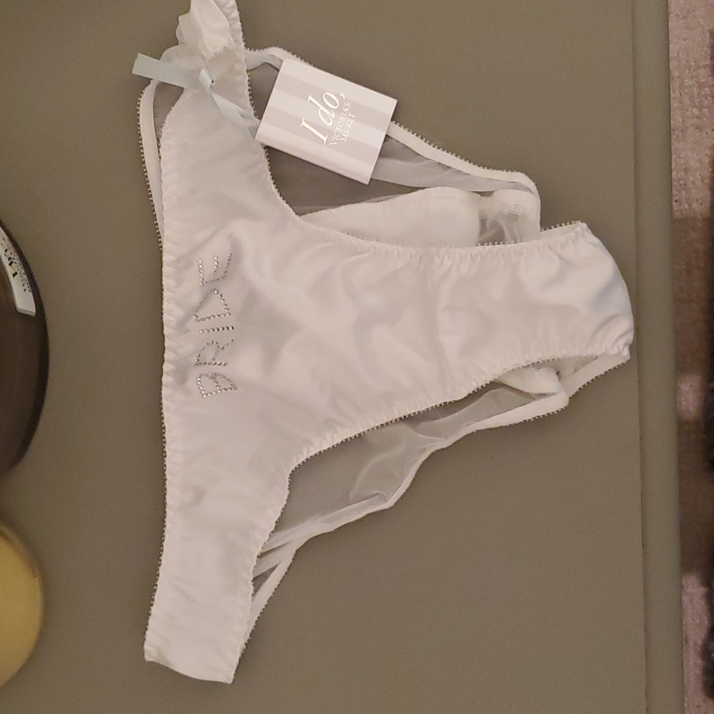 Victoria Secret I Do wedding panties size Large